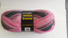 Scheepjes Invicta Everest kleur roze sokkenwol