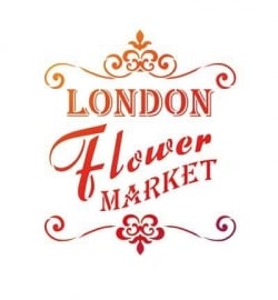 Sjabloon London Flower Market A4