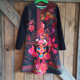 Jurk Frida Kahlo maat 122