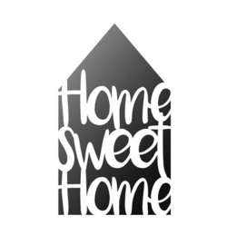 Sjabloon Home Sweet Home (huis) A4