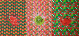 Stenzo 3-luik meloen/kiwi/aardbei