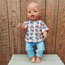 Baby-born t-shirt met legging
