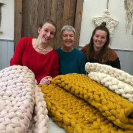 Workshop woondeken breien donderdag 9 april