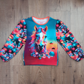 Sweater electric horses maat 116