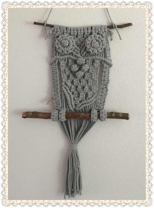 Workshop macrame uil zaterdag 23 augustus