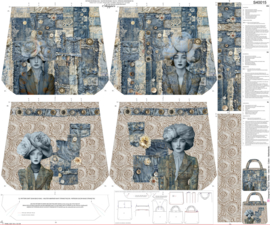 Tas-paneel Denim Lace Jeans