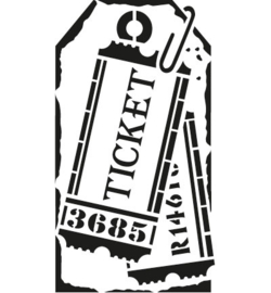 Sjabloon Ticket A5