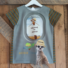 T-shirt safari maat 134