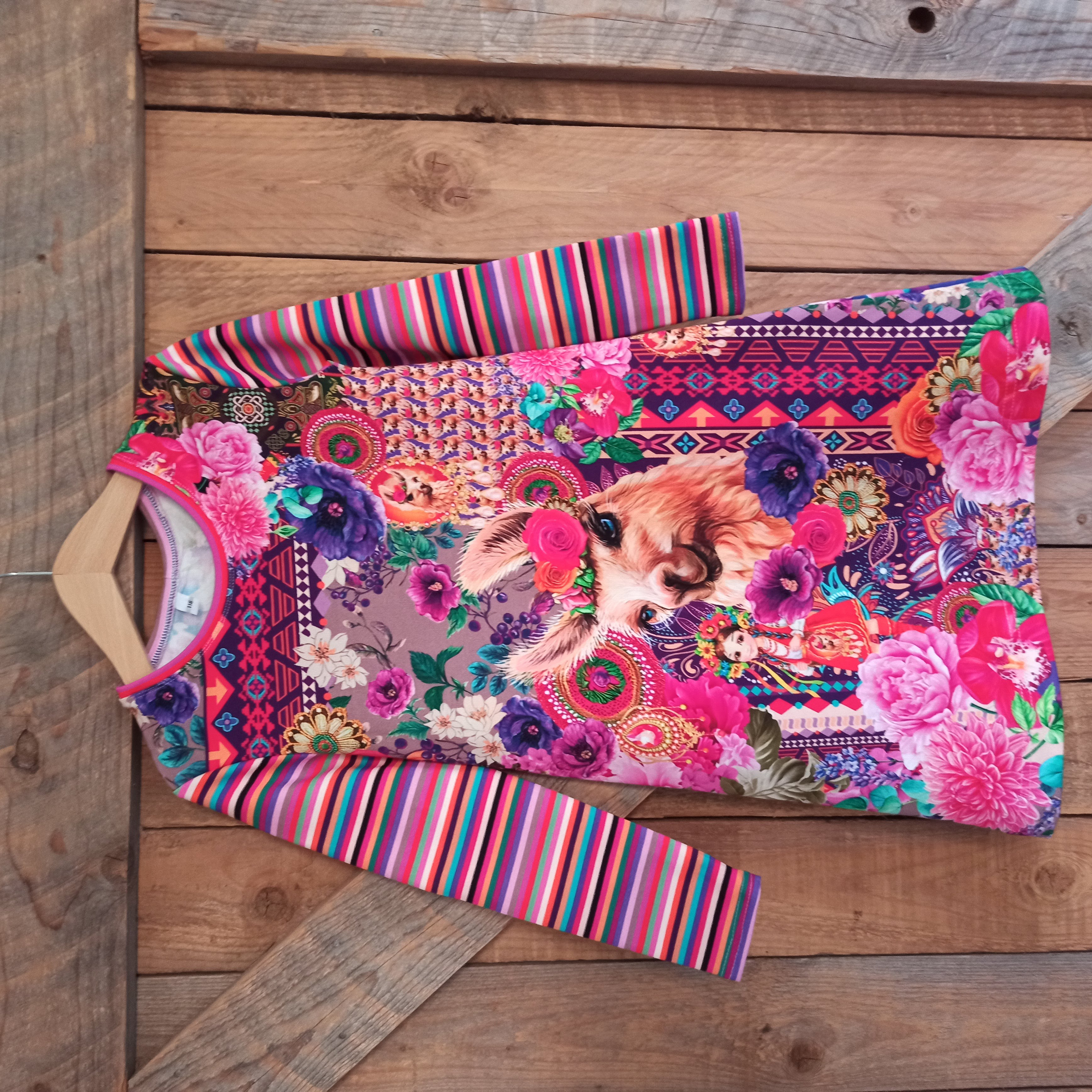 Jurk alpaca maat 116