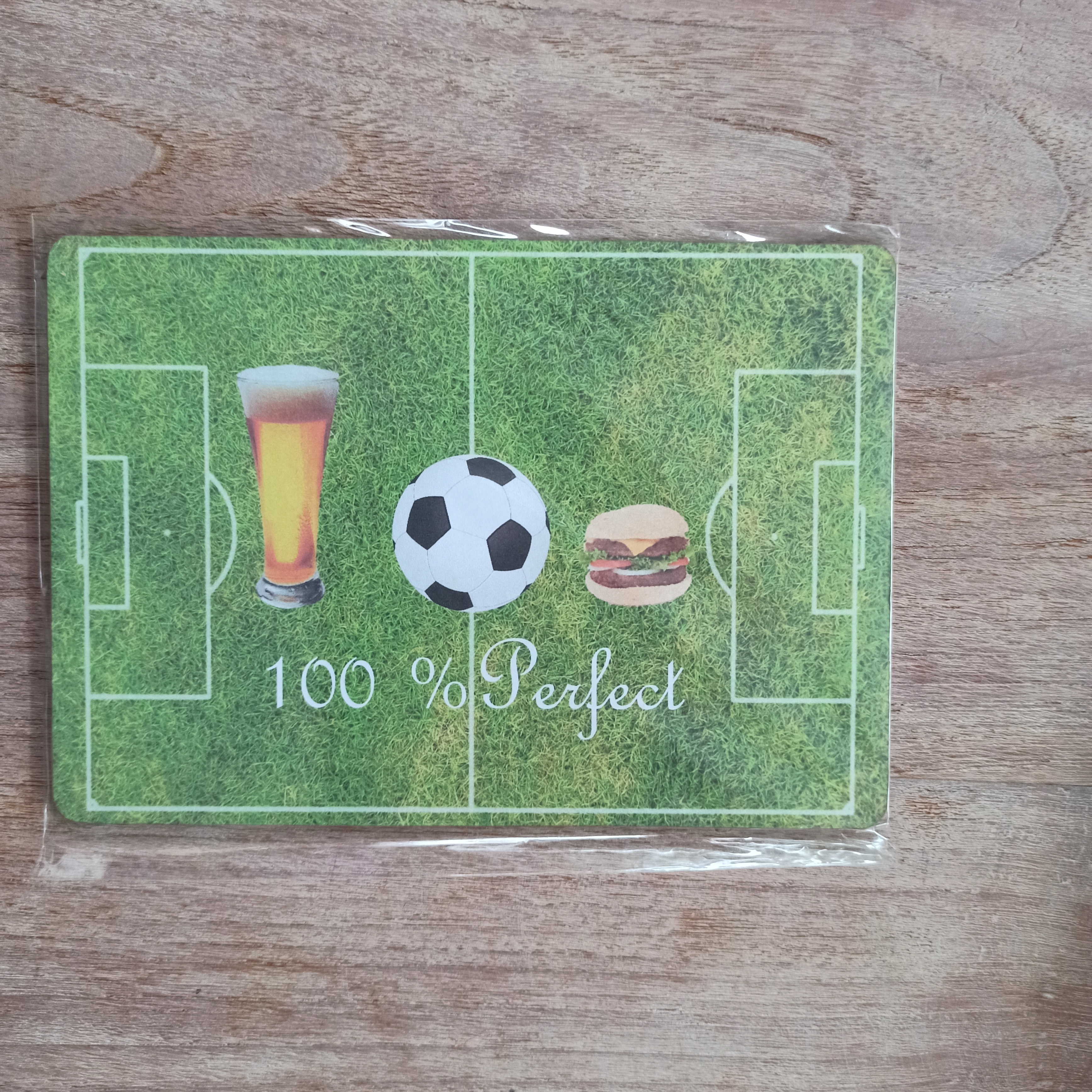 Decoratie bordje: 100% perfect