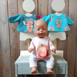 Baby-born sweater meisje met meloen