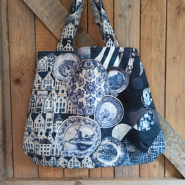 Tas Delftsblauwe schotels