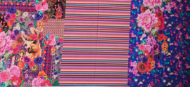 Stenzo 3-luik alpaca paars