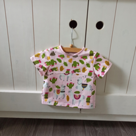 Baby t-shirt alpaca maat 68