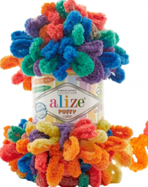 Puffy color multi kleuren