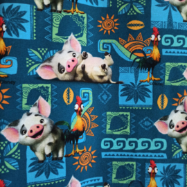 Jurk Disney met Pua Vaiana varken maat 92