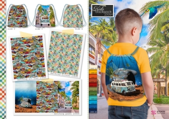 Kinder rugtas paneel bus