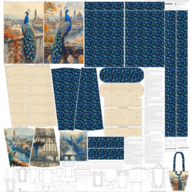Tas-paneel shopper pauw
