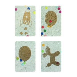 minikaartjes confetti