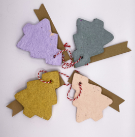 set of Christmas ornaments