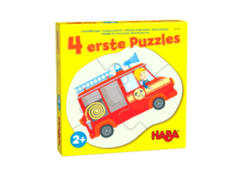 Haba Puzzel 4 eerste puzzels - Hulpvoertuigen