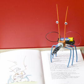 Bibber wil vliegen - Kinderverhaal (8+) en bouwpakket Bibberbeestje