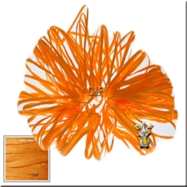 Raffia Oranje 30m