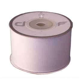 Grosgrain lint Wit 38mm-10m