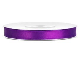 Ruban satin 6mm Violet