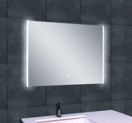 Wiesbaden Duo LED condensvrije spiegel 80x60x3,8 cm