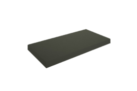 Marmaris Topblad 40x22x2,5 cm mat zwart