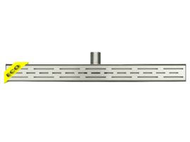 Eco RVS douchegoot 60-100 cm