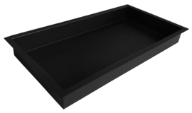 Inbouwnis 30x60x10cm mat-zwart