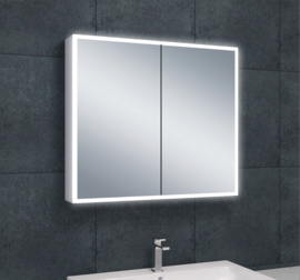 Wiesbaden Quatro spiegelkast met LED verlichting 80x70x13 cm