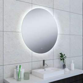 Soul spiegel + Led rond 80 cm