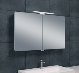 Wiesbaden luxe spiegelkast met LED verlichting 100x60x14 cm