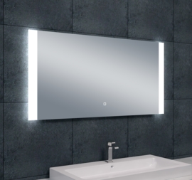 Wiesbaden Sunny dimbare LED condensvrije spiegel 120x60x3 cm