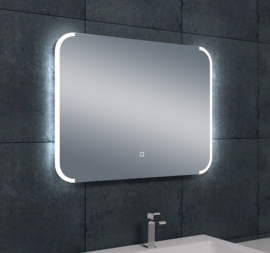 Wiesbaden Bracket dimbare LED condensvrije spiegel 80x60x3 cm