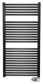 Elara elektrische radiator 118,5 x 60 cm mat-zwart