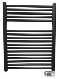 Elara elektrische radiator 76,6 x 60 cm mat-zwart