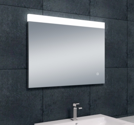 Wiesbaden Single dimbare LED condensvrije spiegel 80x60x3 cm
