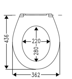 Cedo Shell Toiletzitting/siège wc Multi