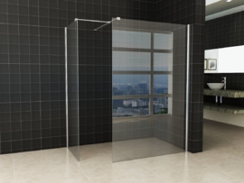 Wiesbaden inloopdouche combinatie (120x80, 120x90, 130x80 of 130x90 cm) 10 mm glas