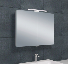 Wiesbaden luxe spiegelkast met LED verlichting 80x60x14 cm