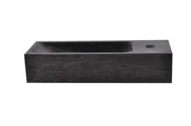 Wiesbaden hardstenen fontein smal 38x14x8 cm bluestone