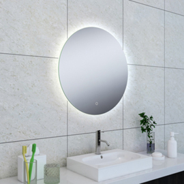 Soul spiegel + Led rond 60 cm