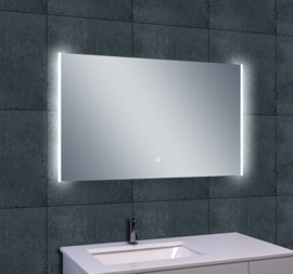 Wiesbaden Duo LED condensvrije spiegel 100x60x3,8 cm
