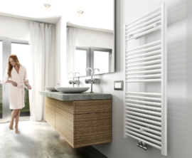 Wiesbaden Elara sierradiator 118,5x60 cm wit, antraciet of chroom