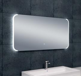 Wiesbaden Bracket dimbare LED condensvrije spiegel 120x60x3 cm