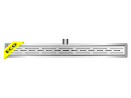 Eco RVS douchegoot met flens 20-100 cm